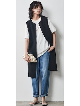 nissen Smile Modelsさん（レディース・167cm）の夏コーディネート