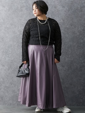 nissen Smile Modelsさん（レディース・163cm）の冬コーディネート