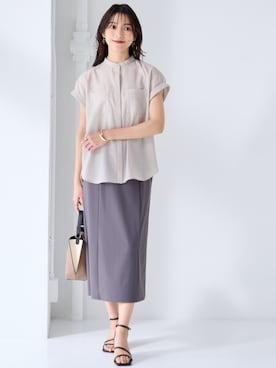 nissen Smile Modelsさん（レディース・170cm）の春コーディネート