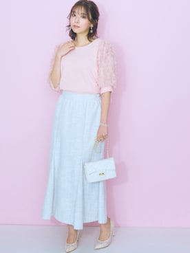 nissen Smile Modelsさん（レディース・167cm）の春コーディネート