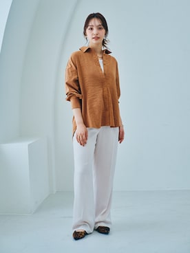nissen Smile Modelsさん(レディース・163cm)の秋コーディネート