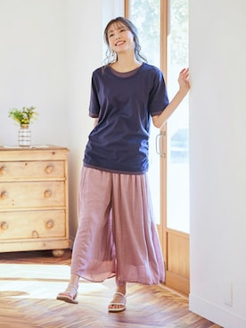 nissen Smile Modelsさん（レディース・164cm）の春コーディネート