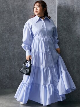 nissen Smile Modelsさん（レディース・155cm）の冬コーディネート