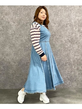 nissen Smile Modelsさん（レディース・172cm）の秋コーディネート