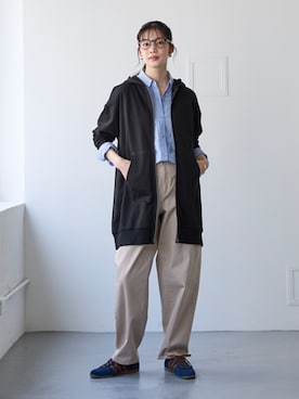 nissen Smile Modelsさん（レディース・166cm）の秋コーディネート