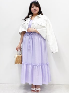 nissen Smile Modelsさん（レディース・157cm）の春コーディネート