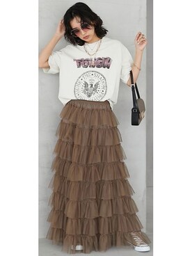 nissen Smile Modelsさん（レディース・167cm）の春コーディネート
