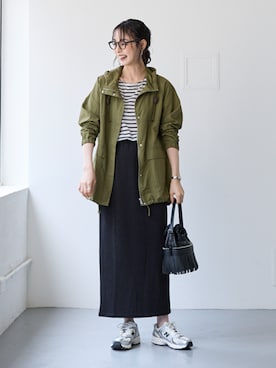 nissen Smile Modelsさん（レディース・165cm）の秋コーディネート
