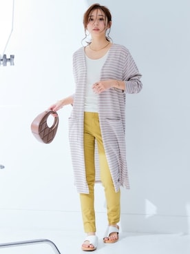 nissen Smile Modelsさん（レディース・165cm）の春コーディネート