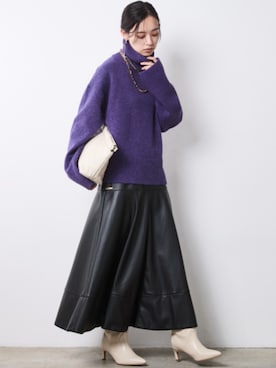 nissen Smile Modelsさん（レディース・163cm）の秋コーディネート