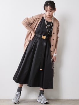 「SMILE LAND（スマイルランド）のアイテム」を使った、nissen Smile Modelsさん（レディース・163cm）の夏コーディネート