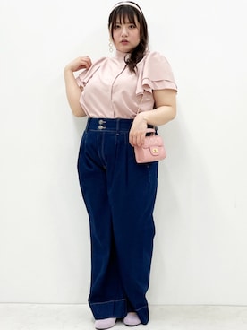 nissen Smile Modelsさん（レディース・157cm）の春コーディネート