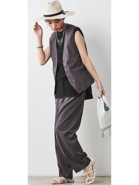 nissen Smile Modelsさん(レディース・167cm)の春コーディネート