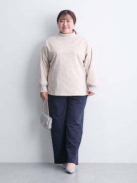 nissen Smile Modelsさん（レディース・155cm）の秋コーディネート