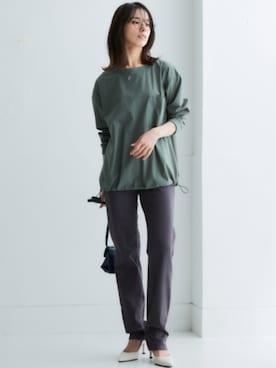 nissen Smile Modelsさん（レディース・160cm）の冬コーディネート