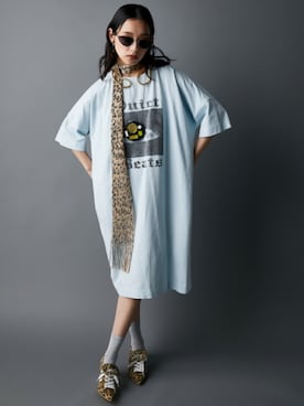 「GEVS.（ジェイヴィス）のアイテム（ワンピース/ドレス）」を使った、nissen Smile Modelsさん（レディース・163cm）の春コーディネート