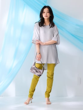 nissen Smile Modelsさん（レディース・163cm）の春コーディネート