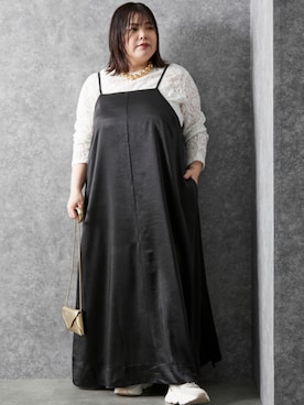 nissen Smile Modelsさん（レディース・158cm）の冬コーディネート