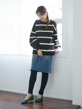 nissen Smile Modelsさん（レディース・167cm）の秋コーディネート