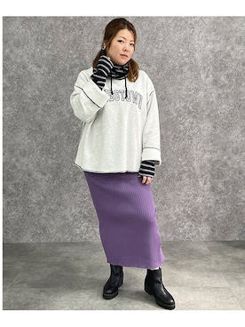 nissen Smile Modelsさん（レディース・172cm）の秋コーディネート