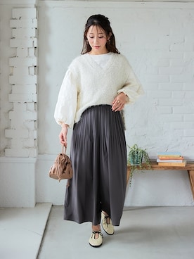nissen Smile Modelsさん（レディース・160cm）の夏コーディネート
