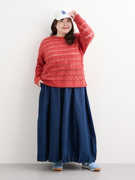 nissen Smile Modelsさん（レディース・158cm）の春コーディネート