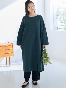 nissen Smile Modelsさん（レディース・164cm）の冬コーディネート