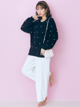 nissen Smile Modelsさん（レディース・162cm）の秋コーディネート