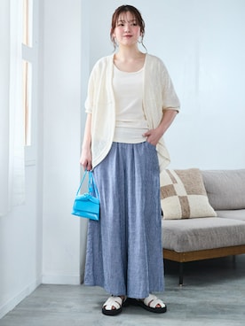 nissen Smile Modelsさん（レディース・160cm）の春コーディネート