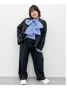 nissen Smile Modelsさん（レディース・158cm）の秋コーディネート