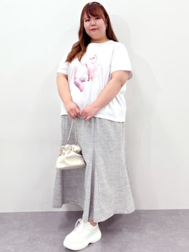 nissen Smile Modelsさん（レディース・162cm）の春コーディネート
