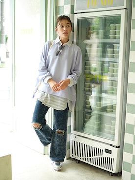 nissen Smile Modelsさん(レディース・167cm)の冬コーディネート