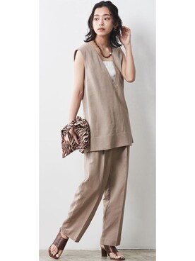 nissen Smile Modelsさん(レディース・167cm)の春コーディネート