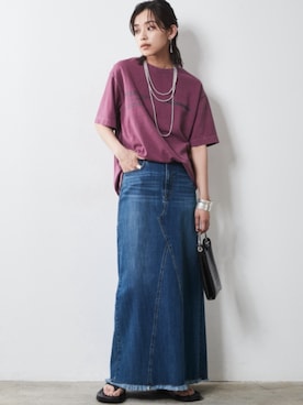 nissen Smile Modelsさん（レディース・163cm）の夏コーディネート