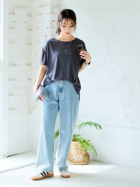 nissen Smile Modelsさん(レディース・160cm)の夏コーディネート