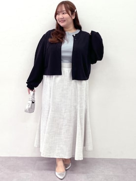 nissen Smile Modelsさん(レディース・158cm)の春コーディネート