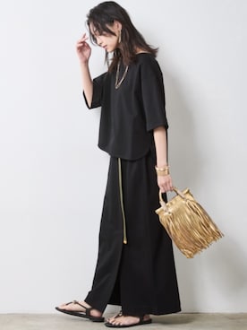 nissen Smile Modelsさん（レディース・163cm）の春コーディネート