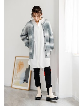 nissen Smile Modelsさん（レディース・170cm）の秋コーディネート