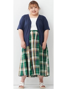 nissen Smile Modelsさん（レディース・155cm）の夏コーディネート