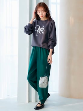 nissen Smile Modelsさん（レディース・167cm）の冬コーディネート