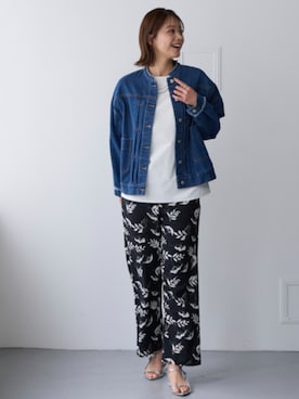 nissen Smile Modelsさん（レディース・167cm）の春コーディネート