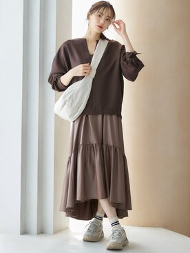 nissen Smile Modelsさん（レディース・166cm）の夏コーディネート