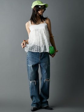 nissen Smile Modelsさん(レディース・163cm)の春コーディネート