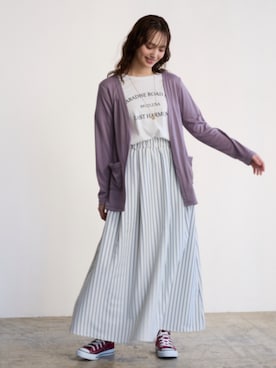nissen Smile Modelsさん（レディース・163cm）の春コーディネート