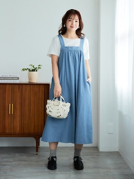 nissen Smile Modelsさん（レディース・160cm）の冬コーディネート