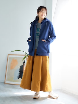 nissen Smile Modelsさん（レディース・169cm）の秋コーディネート