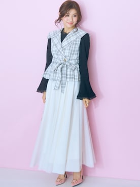 nissen Smile Modelsさん(レディース・166cm)の冬コーディネート