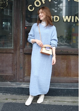 nissen Smile Modelsさん（レディース・167cm）の秋コーディネート