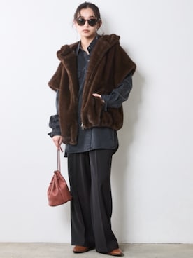 nissen Smile Modelsさん(レディース・163cm)の秋コーディネート