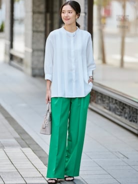 nissen Smile Modelsさん（レディース・167cm）の夏コーディネート